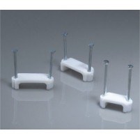 Double Nail Cable Clips